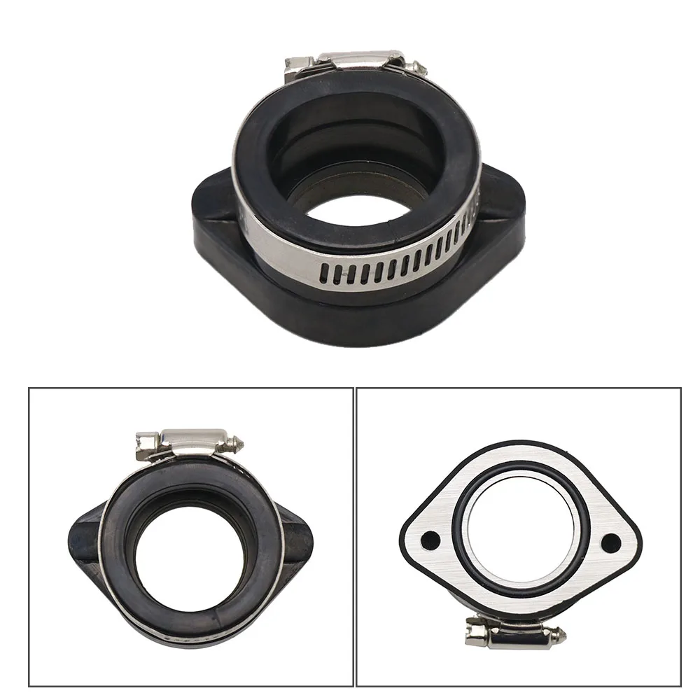 ZSDTRP Motorcycle Available Rubber Carburetor Adapter Inlet Intake Pipe fit PWK21 24 26 28 30 32 34 PE28/30 TM32/34 Carb