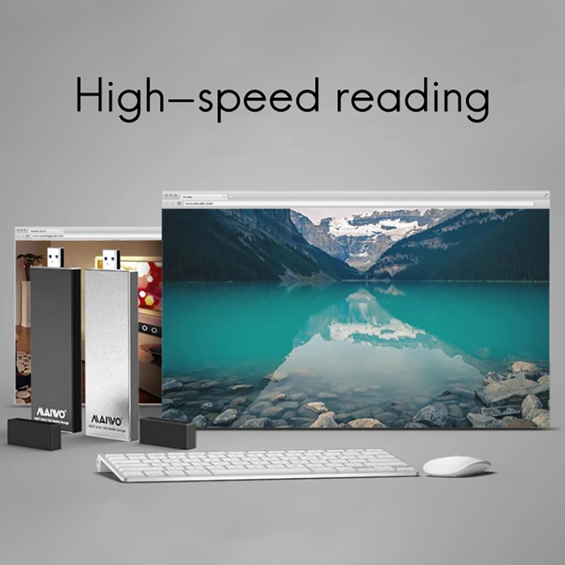 MAIWO K17N Hard Drive Box USB3.0 to M.2 NGFF SATA Protocol Solid State Drive Box