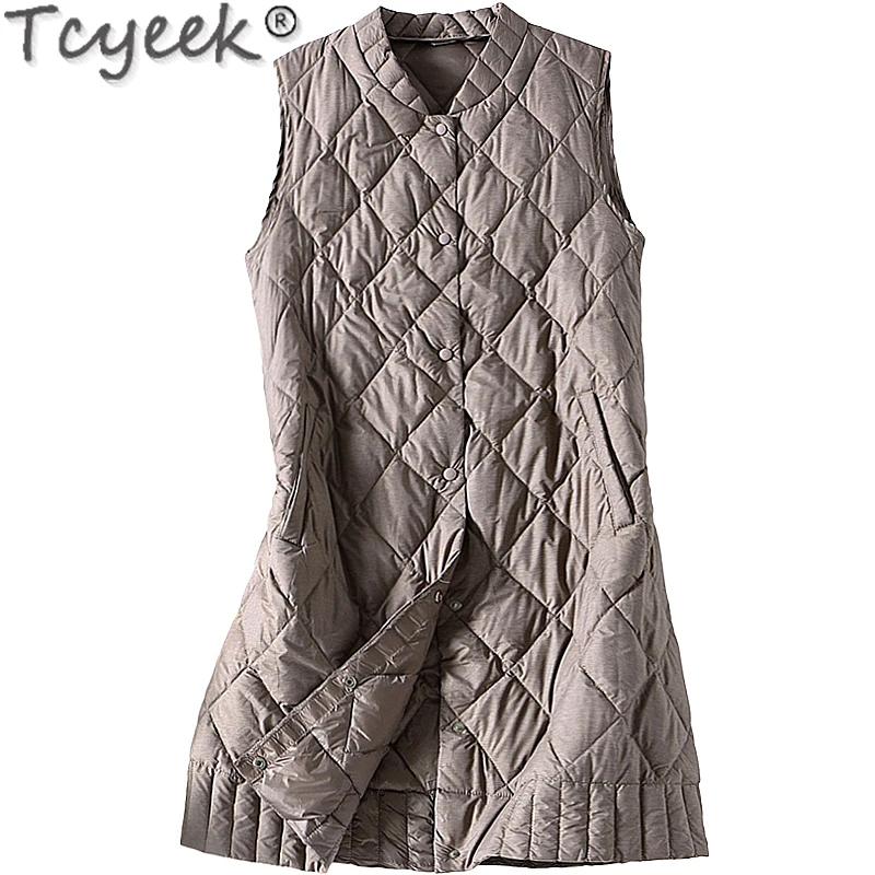 Winter Jacke Frauen Weste Licht Unten Westen Koreanische Jacken Frauen Mäntel Mode Herbst Kleidung Manteau Femme Hiver 2021 LW