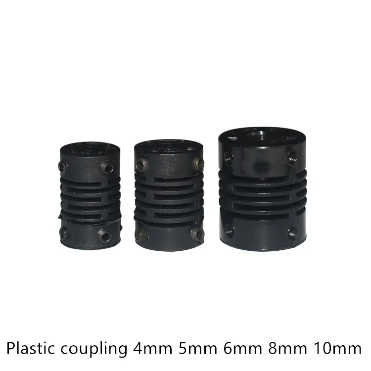 

Nylon coupling E69-C04B E69-C06B E69-C08B 4mmx4mm 6mmx6mm 8mmx8mm plastic coupler elastic stepper motor shaft