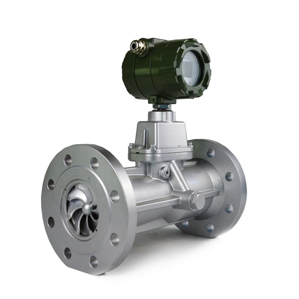 1 1/4'' inch DN32 oxygen nitrogen natural gas hydrogen methane flow meter air flow sensor Precession vortex flowmeter