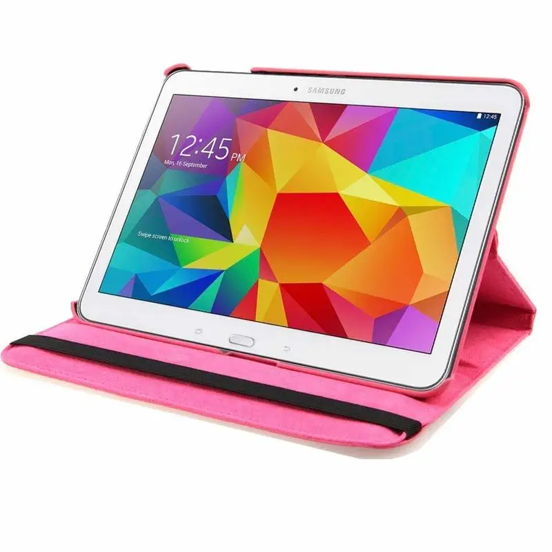 360 Degree Rotating Smart Case For Samsung Galaxy Tab 4 10.1\