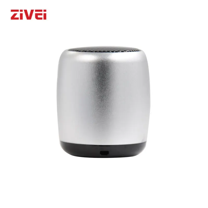 

ZIVEI Professional Tiny Speaker Bluetooth 3W Funny Shape for Phone with Mic outdoor Metal Protection USB Port Remote