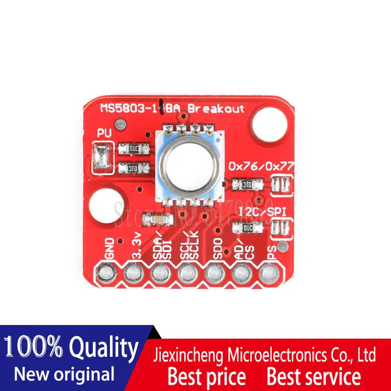 1PCS MS5803-01BA Hohe präzision wasserdichte flüssigkeit gas druck temperatur sensor modul