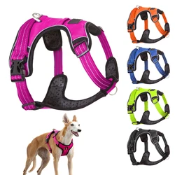 Reflective Strong Pet Dog Harness For Dogs Training Vest Medium Big Dogs Adjustable Outdoor Protective Harness Dog Supplies New