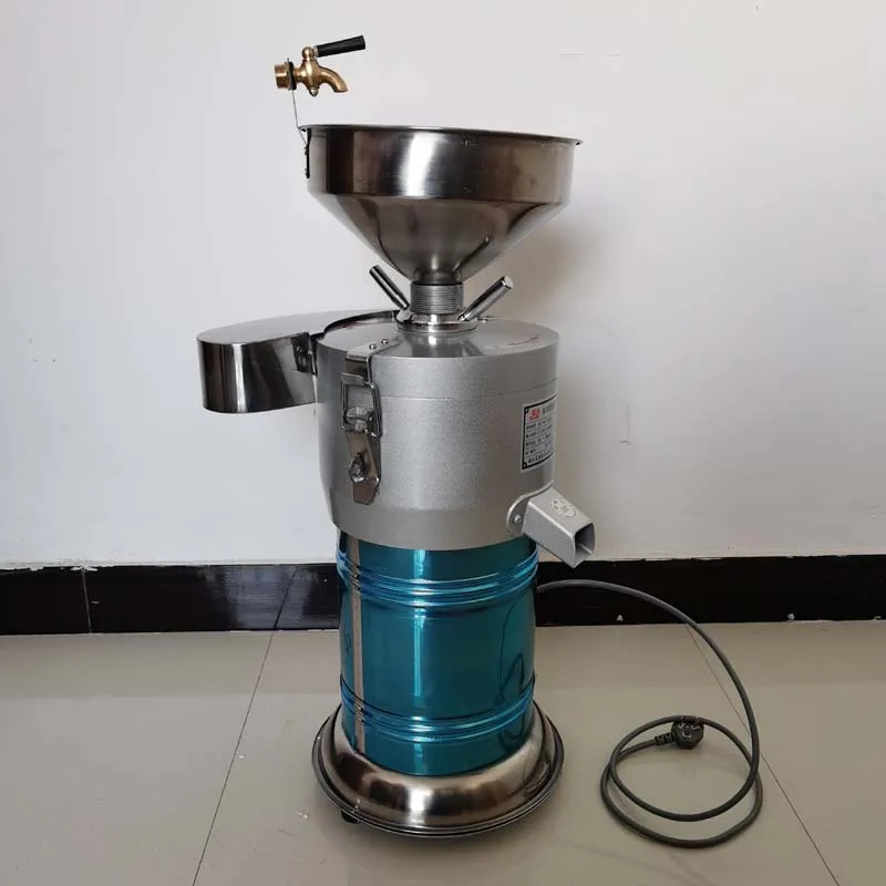 750W Stainless Steel Automatic Slag Separation Soybean Milk Machine Commercial Soybean Milk Machine Grinder