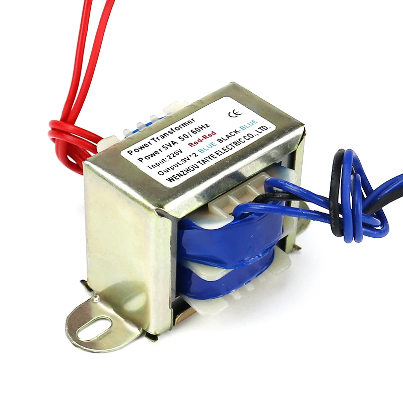 5W Power transformer  matched power Transformer Output Voltage copper core Input  220V 380V  single/Dual Audio Transformer