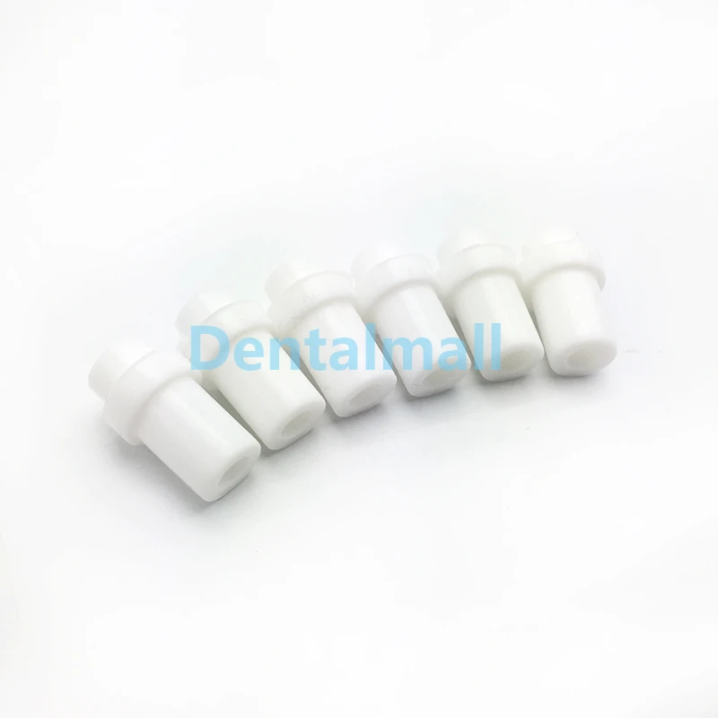 10pcs Dental Saliva Ejector Evacuation Valve HVE Adapters Tips Rubber