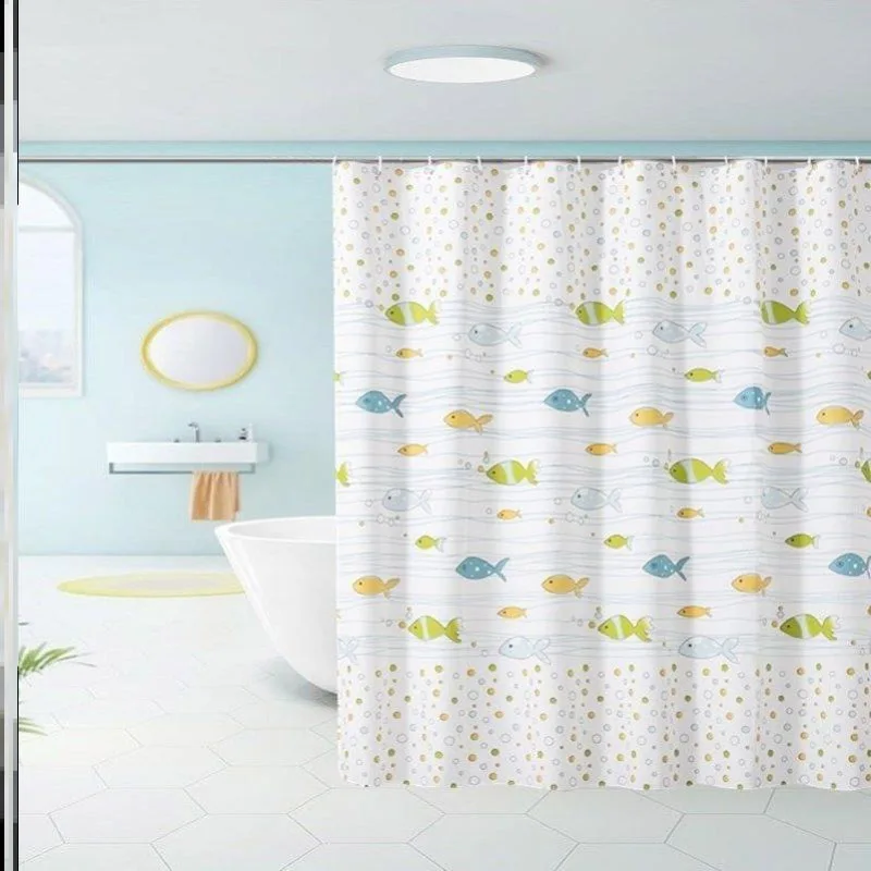 

Bathroom Waterproof Shower Curtain, Hanging Curtain, Partition Door Curtain, Suitable for Bathroom and Bedroom