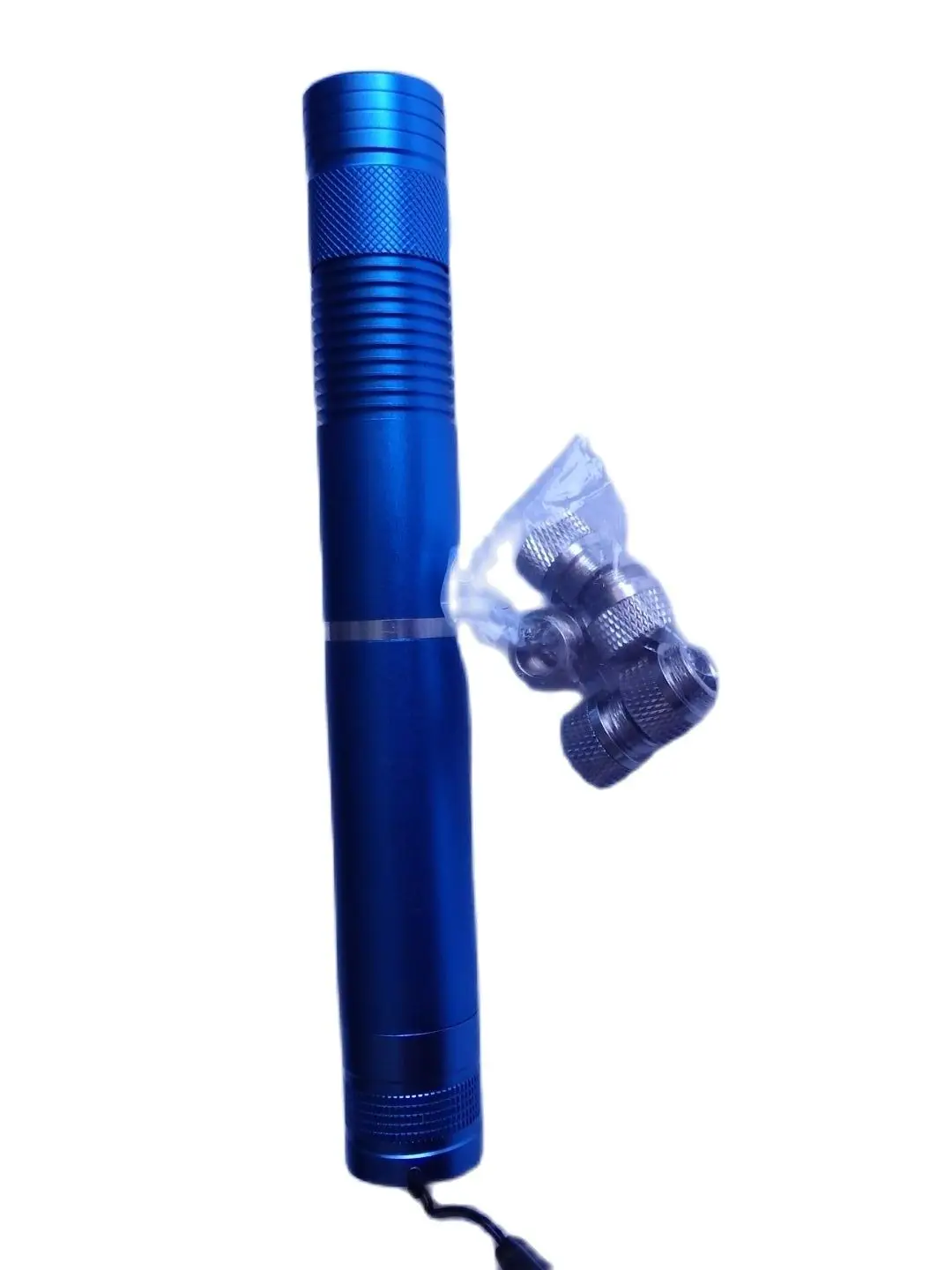 Laser Light Pointers 445nm blue 450nm 100000m Focusable Laser Burn Match Hunting Accessories Cat Toy Lazer Torch No battery