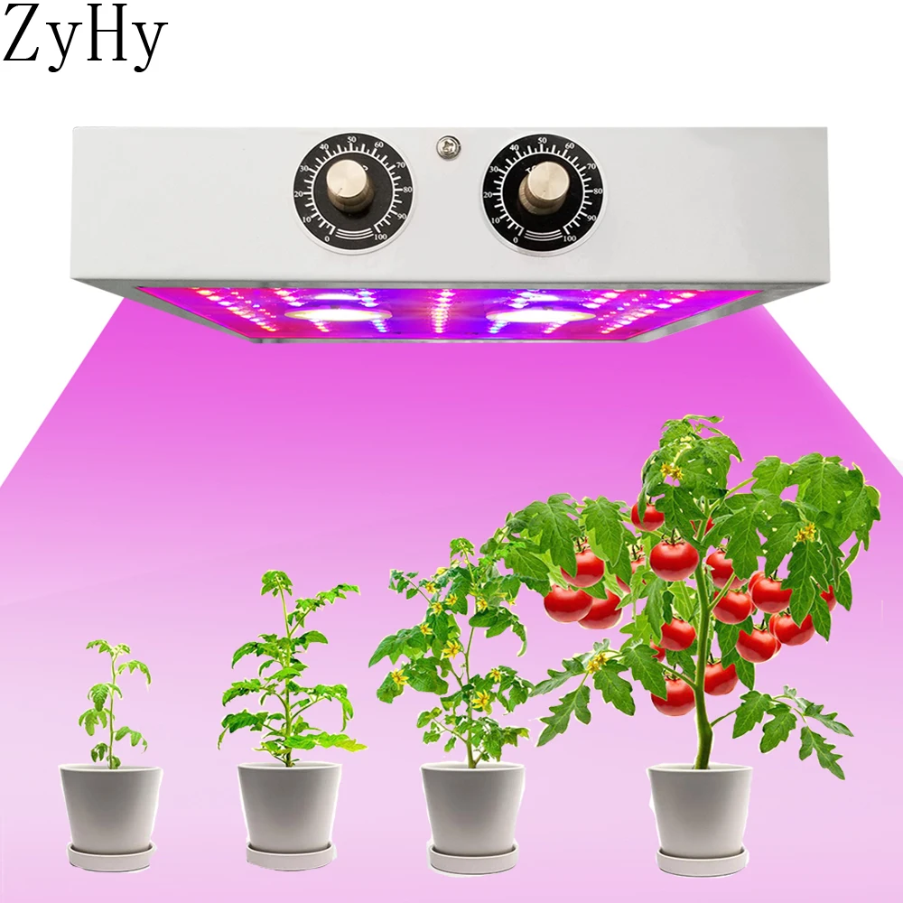 

1500W 1000W COB Grow Light Dimmable Growing Lamp For Indoor Tent Flower Plant Full Spectrum Adjustable Veg and Bloom Phyto Lamp