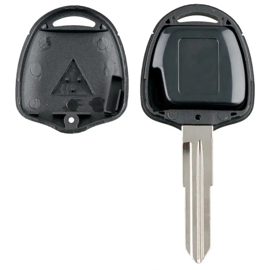 2 Buttons 433Mhz Remote Car Key with ID46 Chip and Uncut Blade Fit for MITSUBISHI-Outlander/Pajero/Montero/Triton ASX Lancer