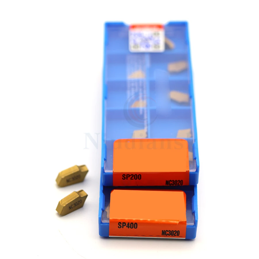 SP200 SP300 SP400 PC9030 NC3020 NC3030 oluklu karbür uçlar yiv açıcı metal aracı CNC torna aracı oluk açma aracı
