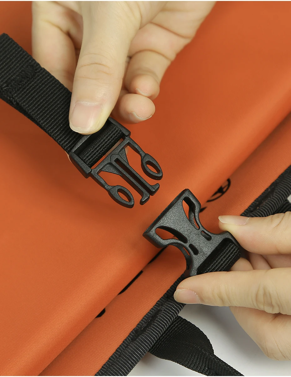 Xinda 320T Nylon-Tasche Wasserdichte Verschleißfeste Schnellverschluss-Karabiner-Tasche Kletterausrüstung Werkzeug-Aufbewahrungstasche – Detail 5