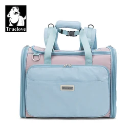 Truelove Pet Cat Dog Carrier Bag Travel Outside for Small Medium Kitty and Puppy and Breathable TLX2971