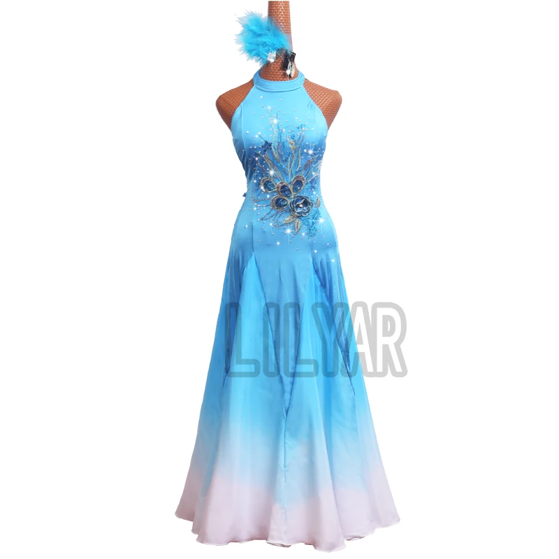 Ballroom Dance Dress Standard Skirt Competition Dress Costumes Performing Dress Customize New Arrival Adult Children