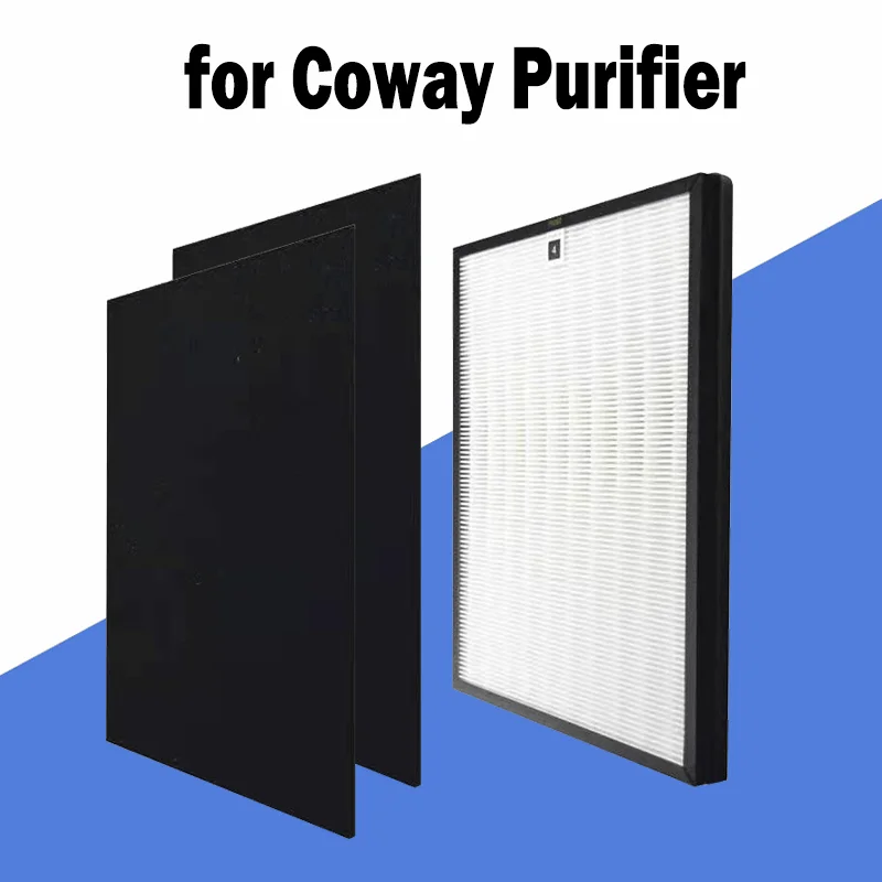 Air Cleaner Purifiers True Hepa Filter And Carbon Fibre Sheet for COWAY AP-1009CH AP-1008DH AP-1012GH AP-4072DH Accessories