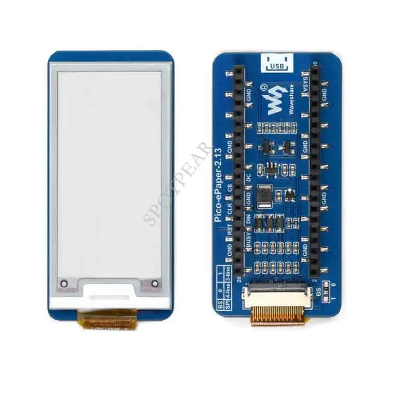 Picture 6: Raspberry Pi Pico 2.13inch E-Paper E-Ink Display Module (B) SPI 250×122