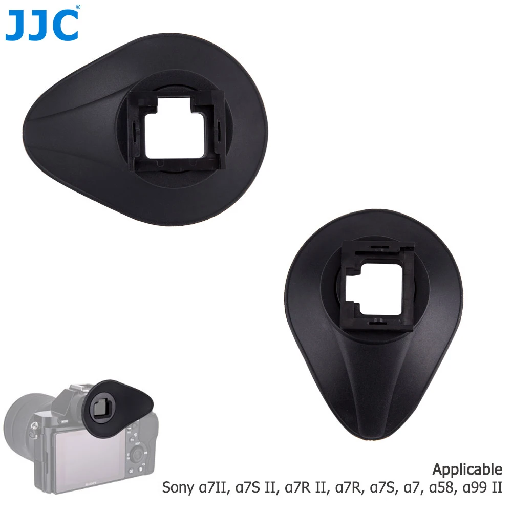 JJC Camera Eyecup Viewfinder Eyepiece for Sony A7III, A7II, A7, A7R IV, A7R III, A7R II, A7R, A7S II, A7S, A99 II, A9II, A9, A58