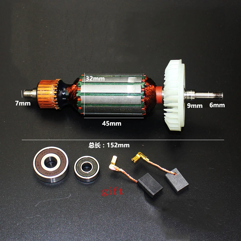 

AC220-240V Armature Rotor Stator Replace for Makita 9523 9553 9555 NB HN 9553HB Angle Grinder Rotor Motor Power Tool Parts