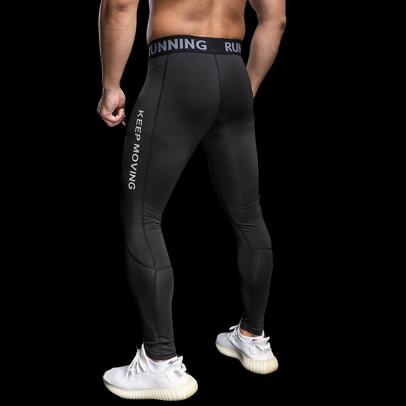 Fitness basketball Running Tights Men Jogger exercise Sports Leggings Gym Compression elastic Pants Trousers Sport Pants
