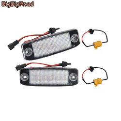 BigBigRoad Car License Plate Lights Number Frame Light For KIA Carens Ceed Rondo K3 Cerato Forte 2013~2015 Sorento R 2010-2015