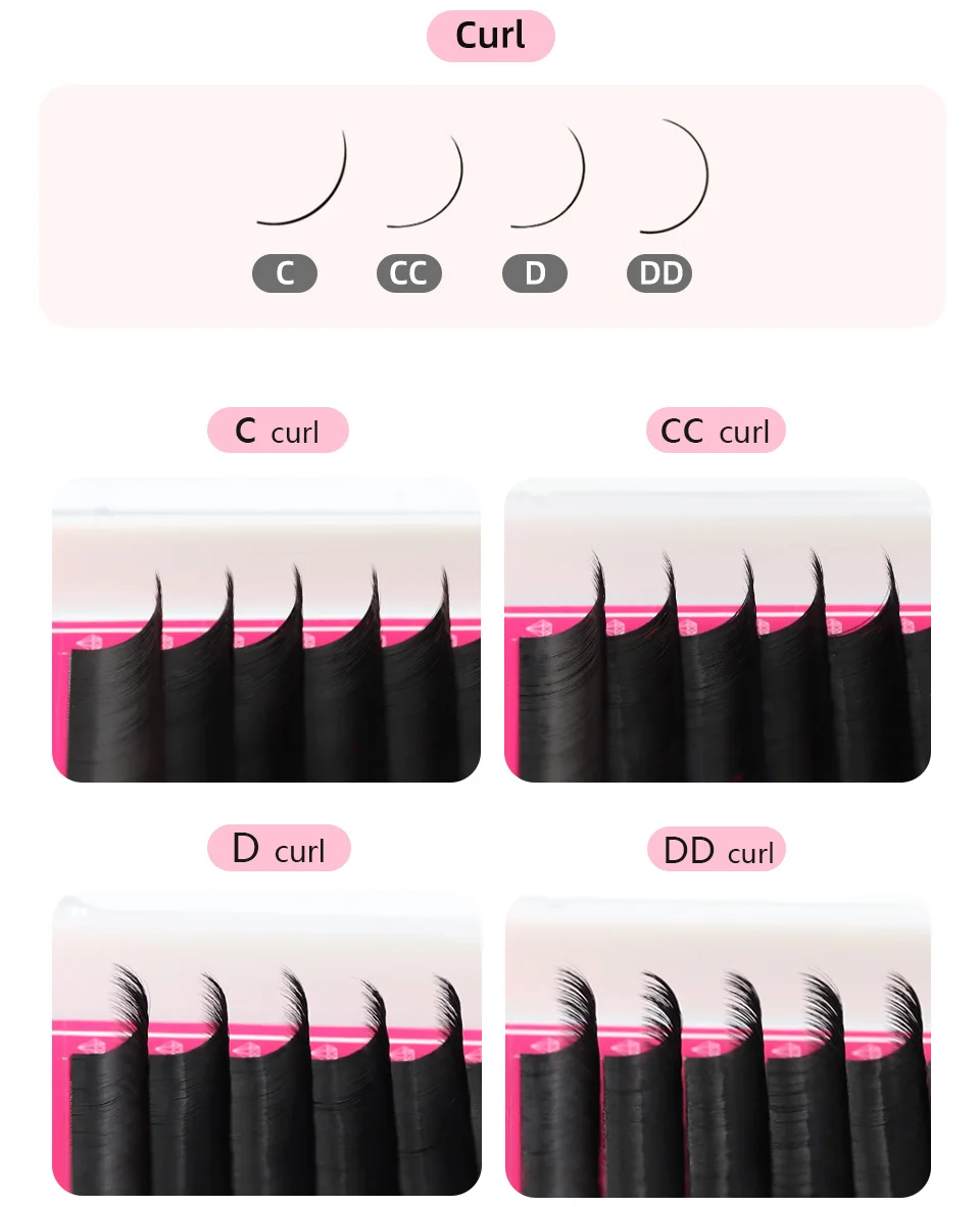 RUJADE 20mm Wimpern Wimpern für Verlängerung 15-20mm Lange Falsche Wimpern Russische Silk Lash Matte Schwarz Individuelle wimpern Verlängerung – Detail 8
