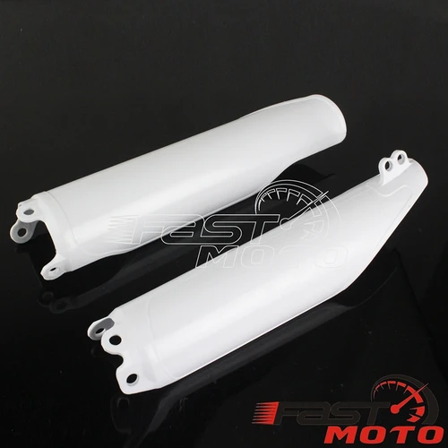 Imagen 2 del producto Cubiertas protectoras de horquilla delantera, protectores de plástico para Honda CRF CR 125 250 450 R X RX CRF250 CRF450 CR125 93-2018 Enduro Dirt Pit Bike