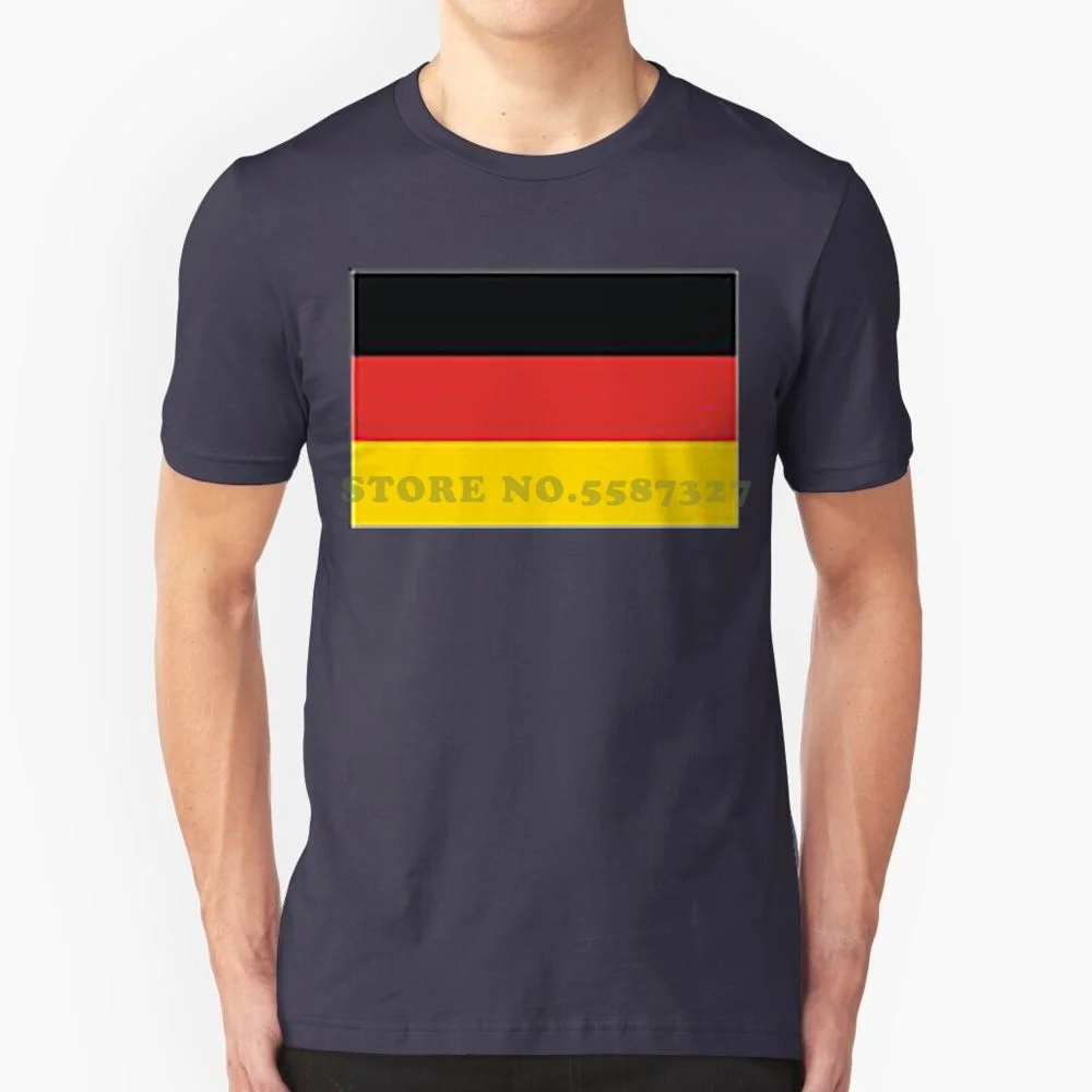 Fashion Tee Germany Flag Women T Shirt Womens Tops Fashion Design 100% Cotone T Shirt S-2xl