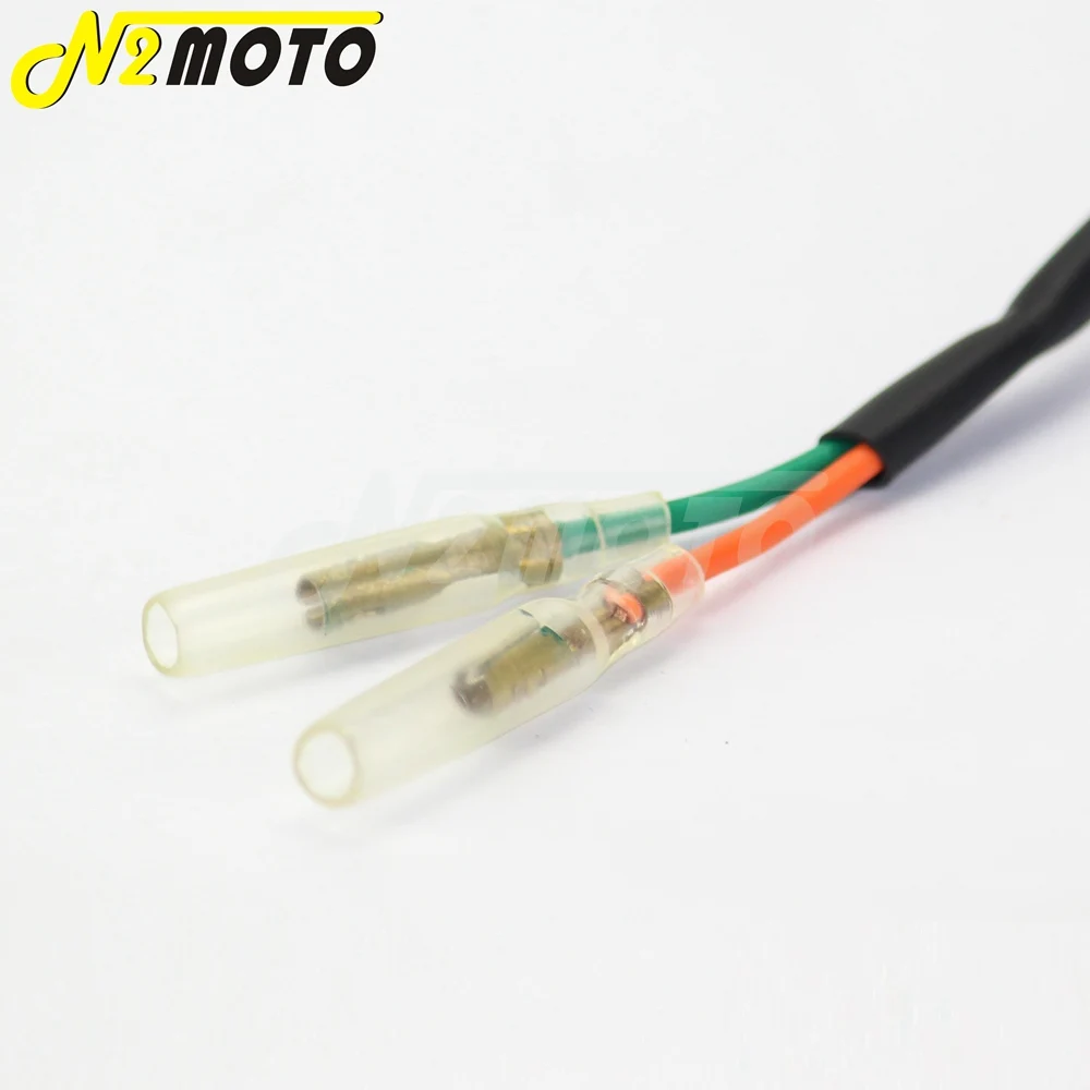 Motorcycle Turn Signal Adapter Plugs OEM Indicator Wire Connector For Honda CBR600RR CBR1000RR CB650F CB500F CB500X CBR500R