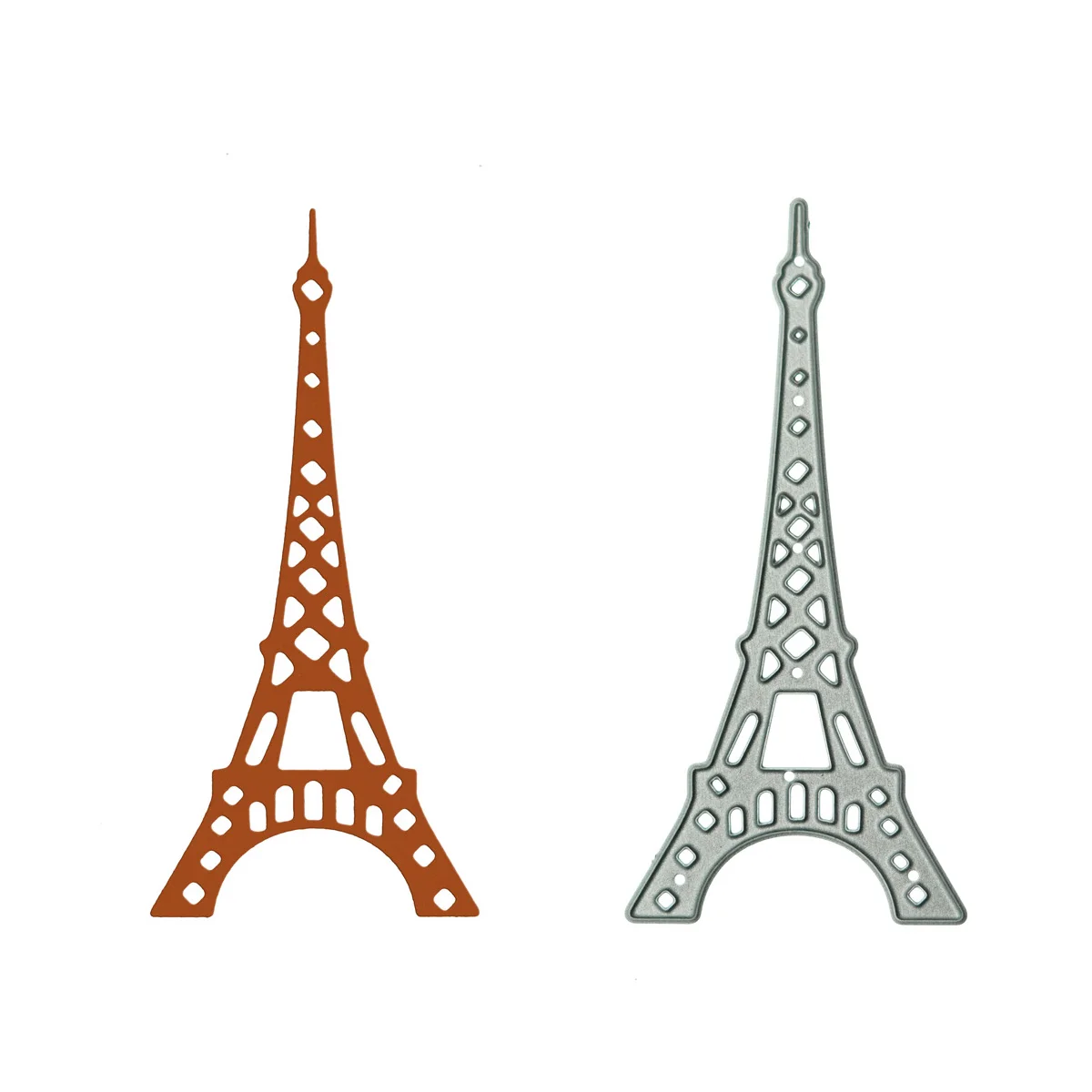 Eiffel Tower Pattern Metal Cutting Dies Scrapbooking Handmade Memory Card Photo Album Decorating Clipart Paper Art Work Cutter