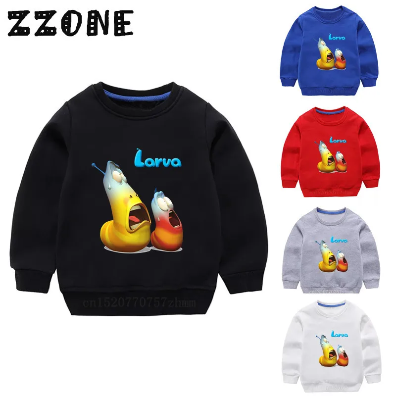 

Children's Hoodies Kids Korea Hilarious Insect Larva Sweatshirts Baby Cotton Pullover Tops Girls Boys Autumn Clothes,KYT5213