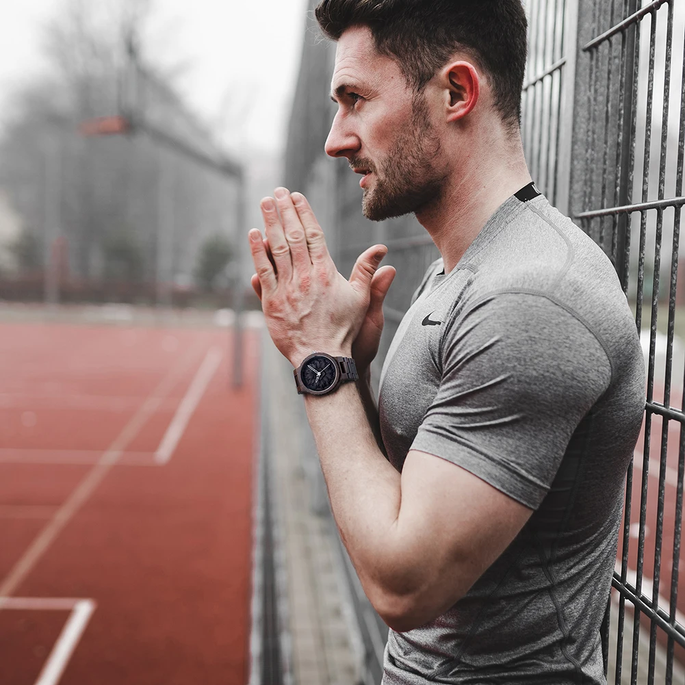 BOBO BIRD Wooden Men's Watch New Fasion Japanese Quartz Movement Wristwatch 30 Meters Waterproof Unique Design reloj hombre Gift