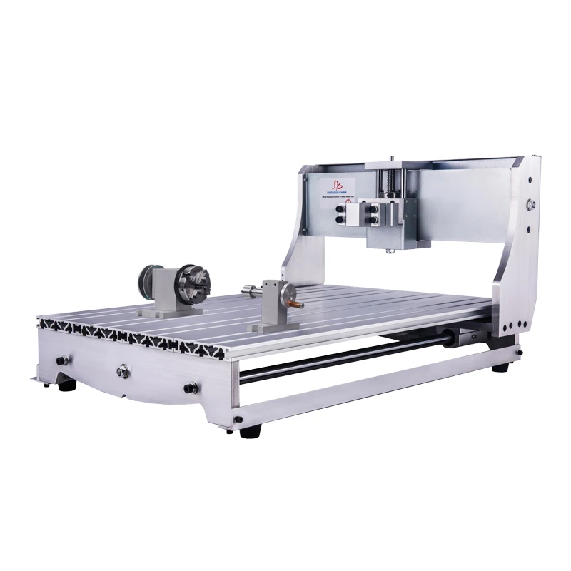 Kit de cadre de routeur CNC bricolage, graveur PCB, cadre de fraiseuse de gravure avec moteur pas à pas, sculpteur 57mm, 3, 4 axes, 6040 Nouveau