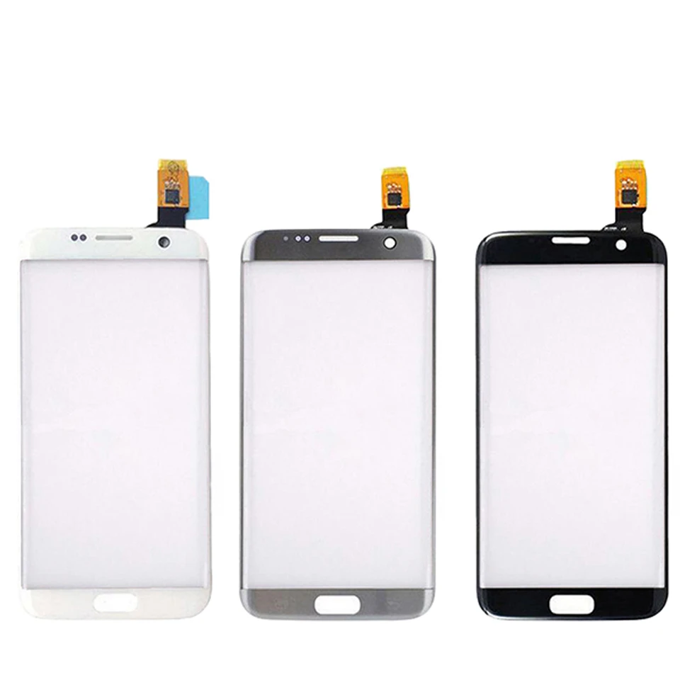 Replace For Samsung Galaxy S7 Edge G935 Glass LCD Front Touch Screen Glass Digitizer Replacement With Tools