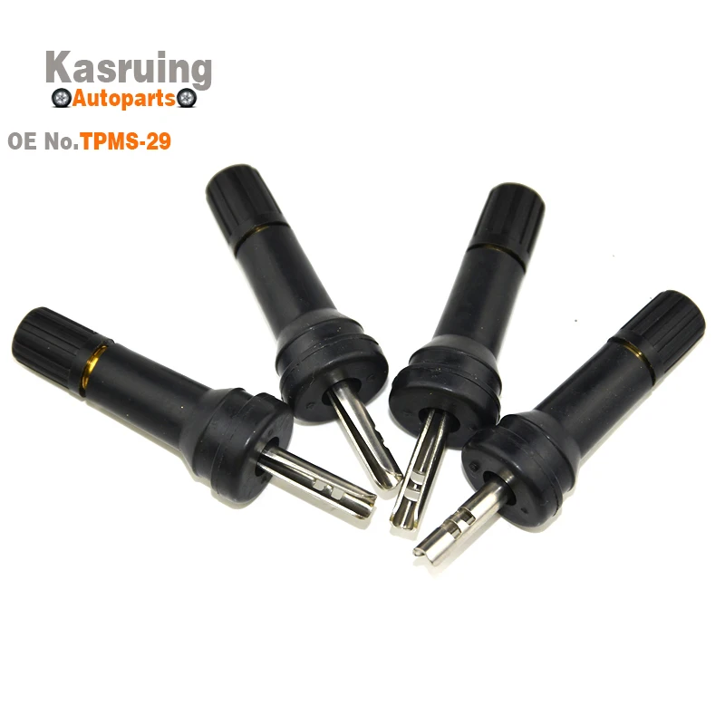 4pcs TPMS Valves for Nissan Patrol Tire Valves for TPMS Sensor Rubber Tubeless Valve Stem for Tire Pressure Monitoring System