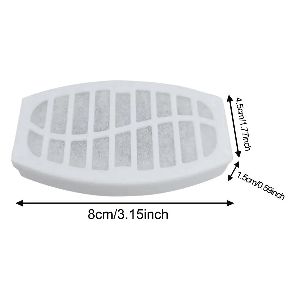 고양이 식수대 교체 활성탄 필터, 반려견 분수 디스펜서 액세서리, 1 개, 4 개