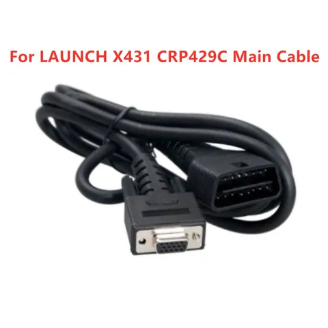 Кабели Acheheng для сканера LAUNCH OBD2, 16-контактный и основной тестовый кабель для основного кабеля LAUNCH X431 CRP429C, основной кабель CRP808