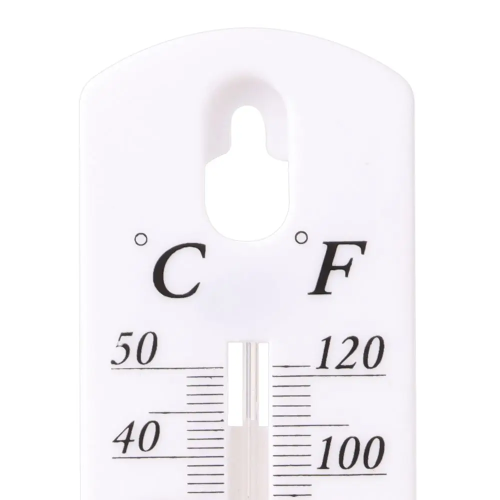 Plastic Wall Hang Office Room Thermometer Temp Meter Indoor Outdoor Temperature Greenhouse