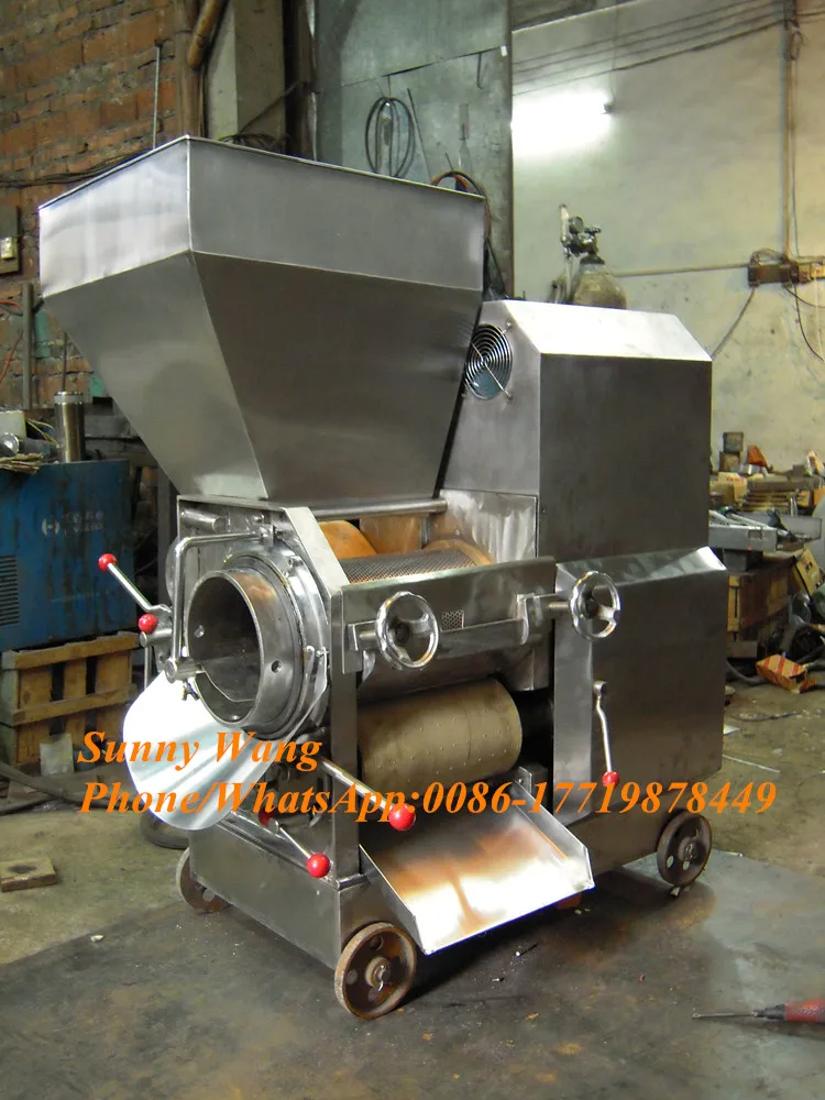 ماكينة تقطيع اللحم/فاصل لحم عظم السمك ميكانيكيا