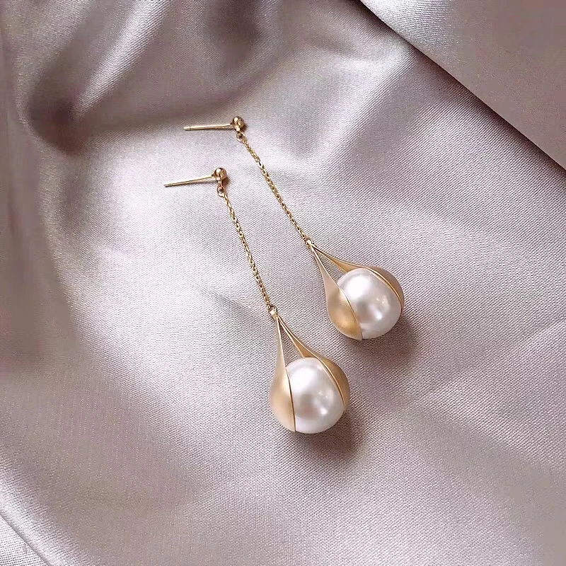 

925 Sterling Silver Earrings Mountings Jewelry Parts Fittings Women's Accessories for Pearls Beads Stones Agate Jade