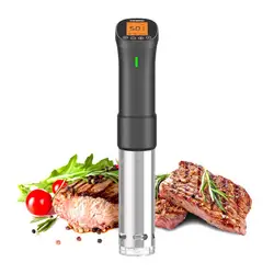 INKBIRD ISV-200W Wi-Fi 1000W potężny i trwały kulinarny Sous Vide z ekranem LCD zanurzeniowym ze stali nierdzewnej darmowa aplikacja