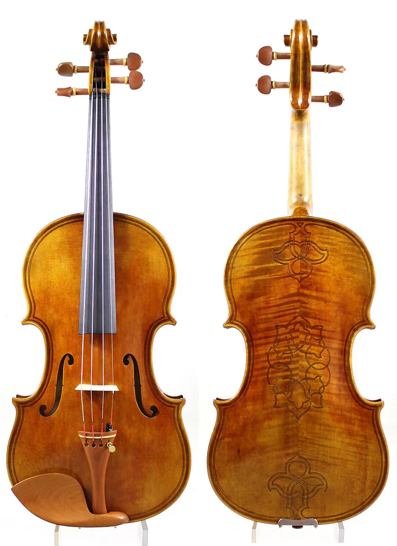 Gasparo Da Salo Violin Copy! Master Tone! Professional Violin 4/4,Handmade Violin,Free Shipping Bow,Case! Antique Varnish!