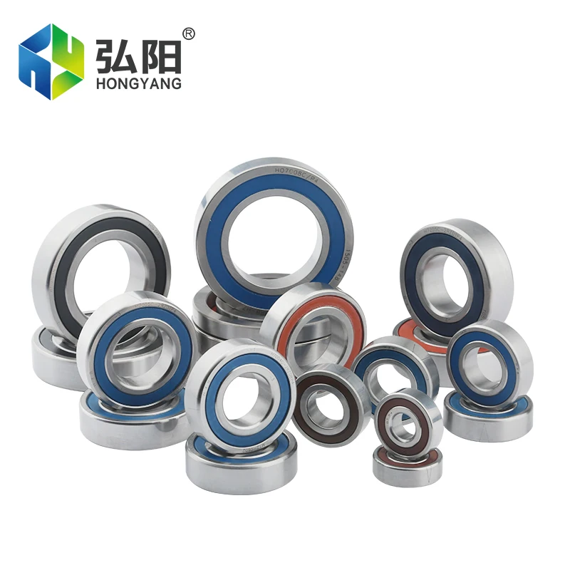 HXB Ceramic Bearing High Speed Sealed Angular Contact Ball Bearing P4 7002 7003 7005 7007 CNC Machine Tool Spindle Motor