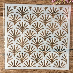 15*15cm Grass Texture DIY Layering Stencils Wall Painting Scrapbook Coloring Embossing Album Decorative Template