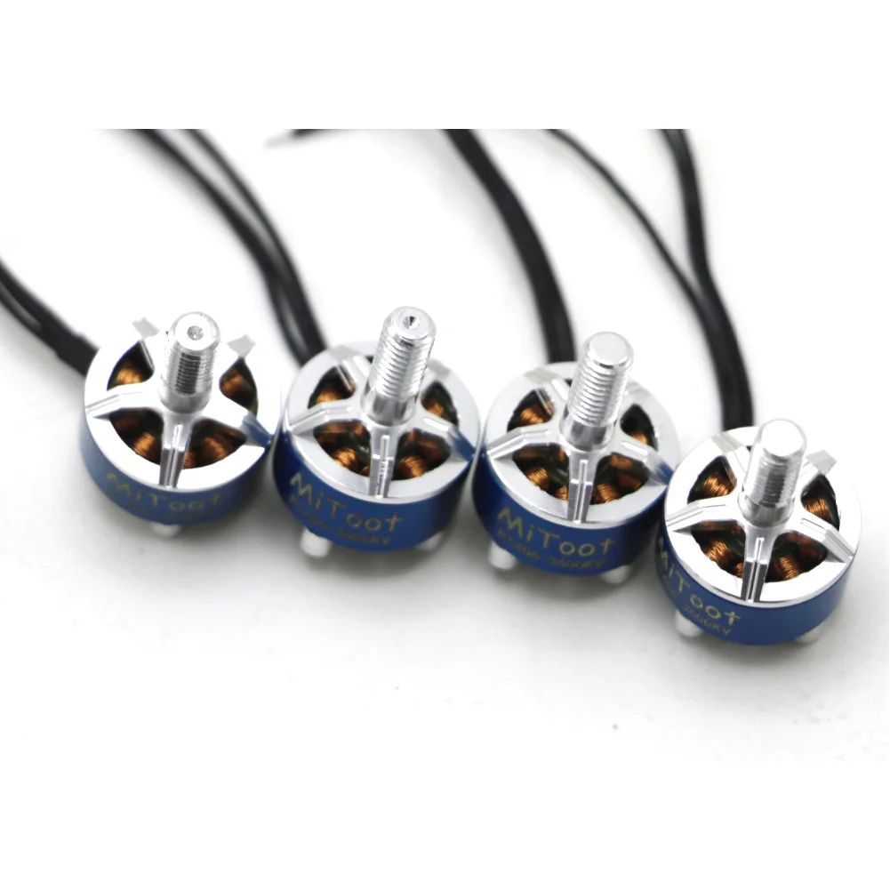 1 / 2 / 4pcs Mitoot R1406 1406 3600KV 2-4S CW CCW Brushless Motor for RC Racing Racer Drone Quadcopter