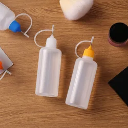 5Pcs 10 ML Needle Tip Bottles Can Be Glue Applicator Paint for Diy Scrapbooking Craft Childproof Cap Dropper Eye Liquid