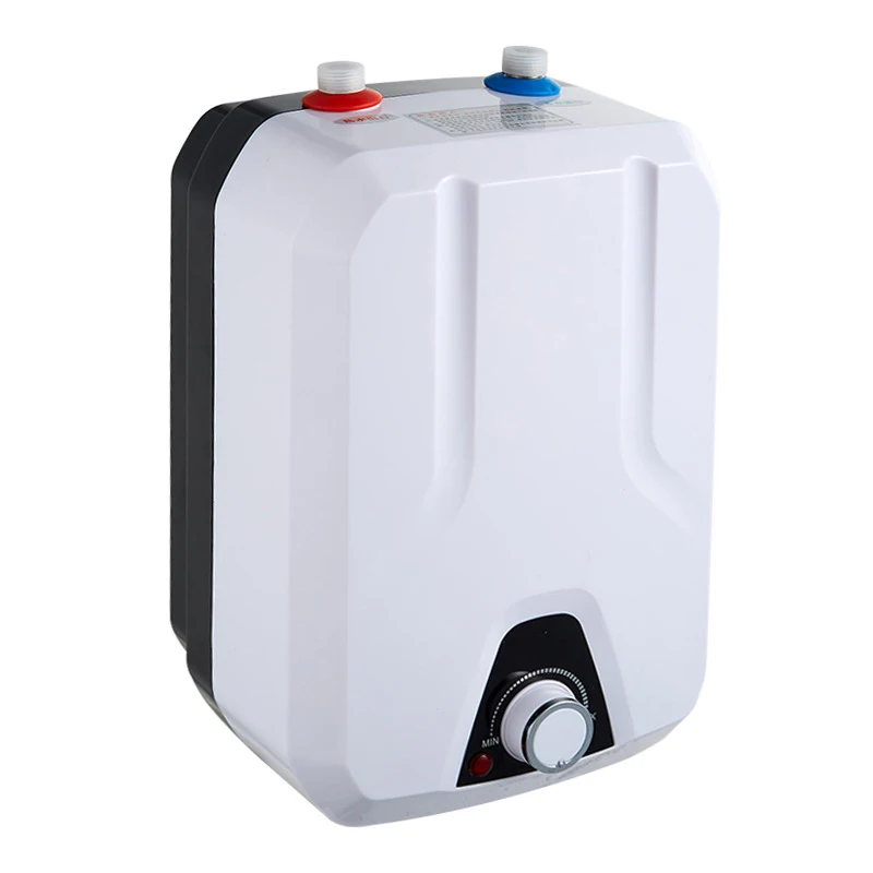 Chauffe-eau électrique instantané 8l, réservoir intérieur en acier inoxydable 220V, type de stockage, usage domestique, eau chaude