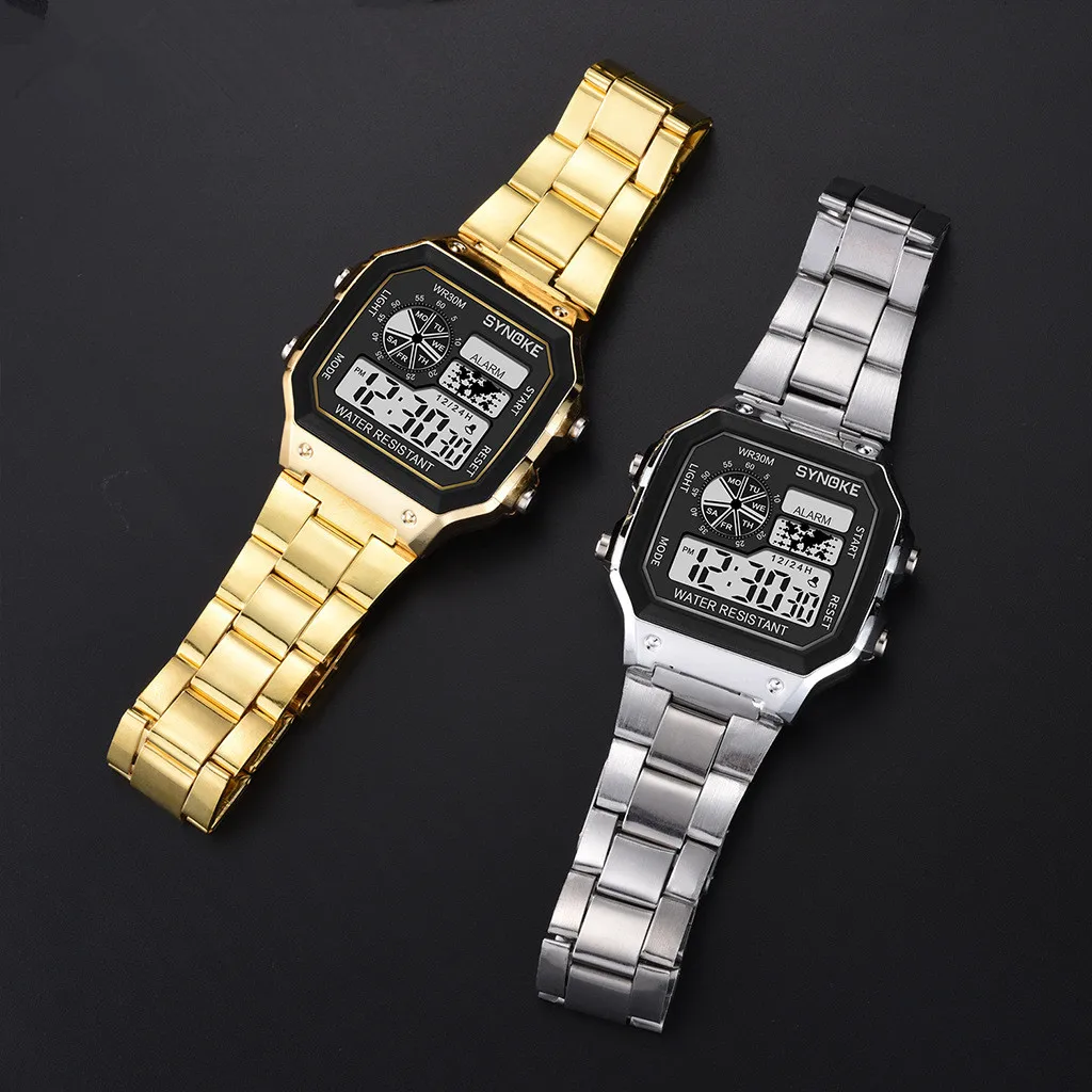 Children Watches Colorful luminous Waterproof Electronic Sport Watch Digital Wristwatches Men Clock