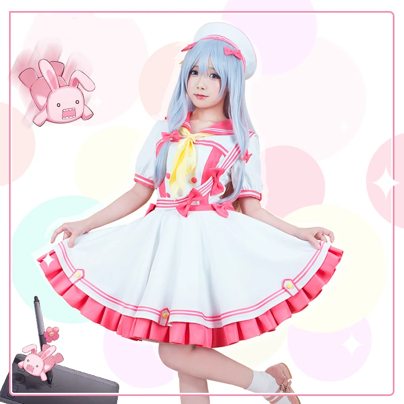 

New Japanese Anime Eromanga Sensei Cosplay Costume Izumi Sagiri Uniform Dress Halloween Costumes for Women S-XL